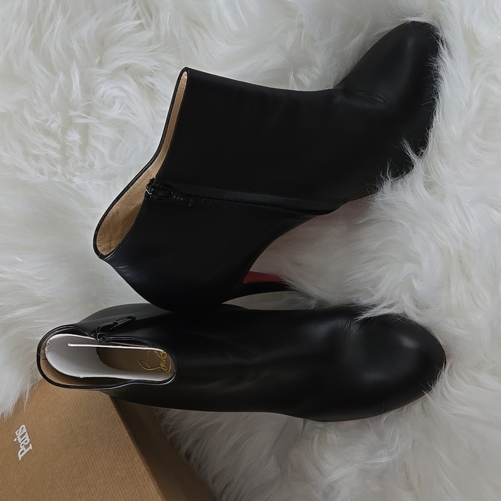 Christian Louboutin - Belle Leather Ankle Boots